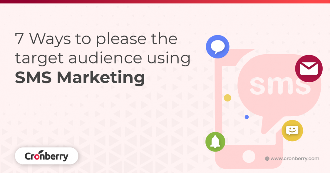 Target audience with SMS marketing